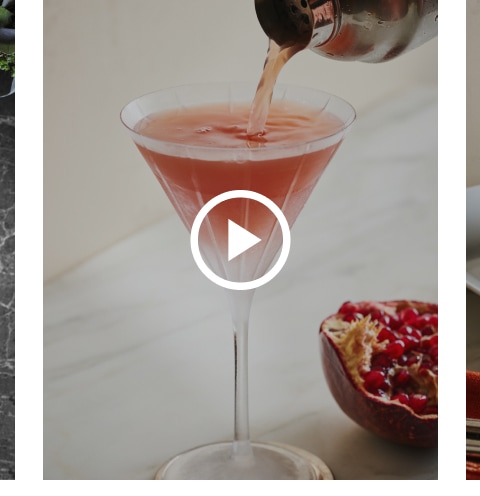 Pomegrante Gimlet Cocktail Recipe