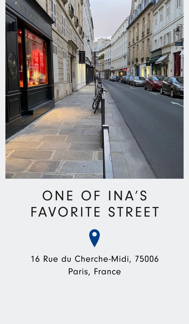 One of Ina's Favorite Street