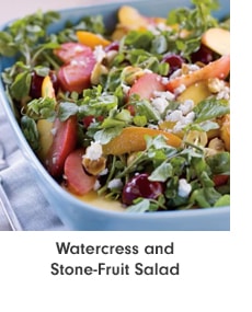 Watercress and Stone-Fruit Salad