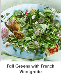 Fall Greens with French Vinaigrette