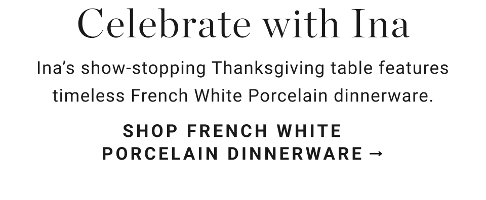 Shop French White Porcelain Dinnerware