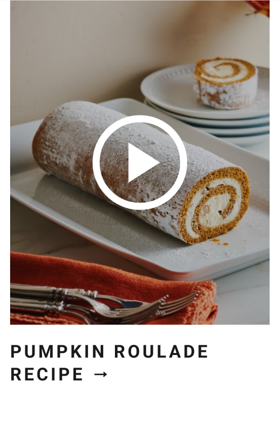 Pumpkin Roulade