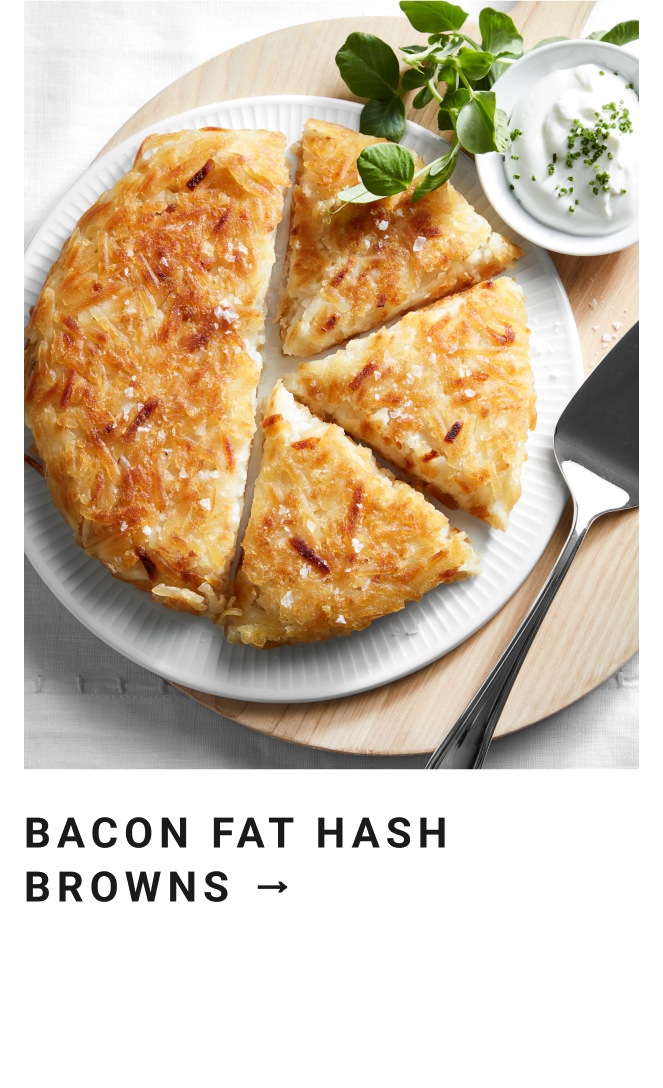 Bacon Fat Hash Browns