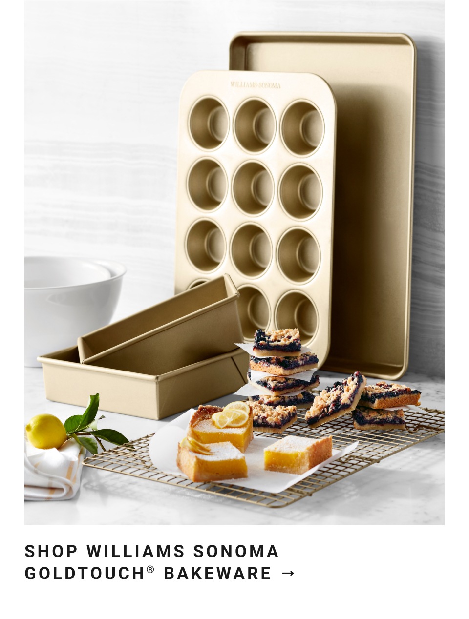 Shop Williams Sonoma Goldtouch Bakeware 