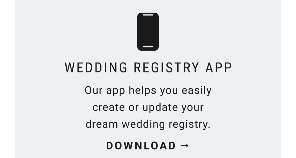 Wedding Registry, Bridal Registry & Gift Registry | Williams Sonoma