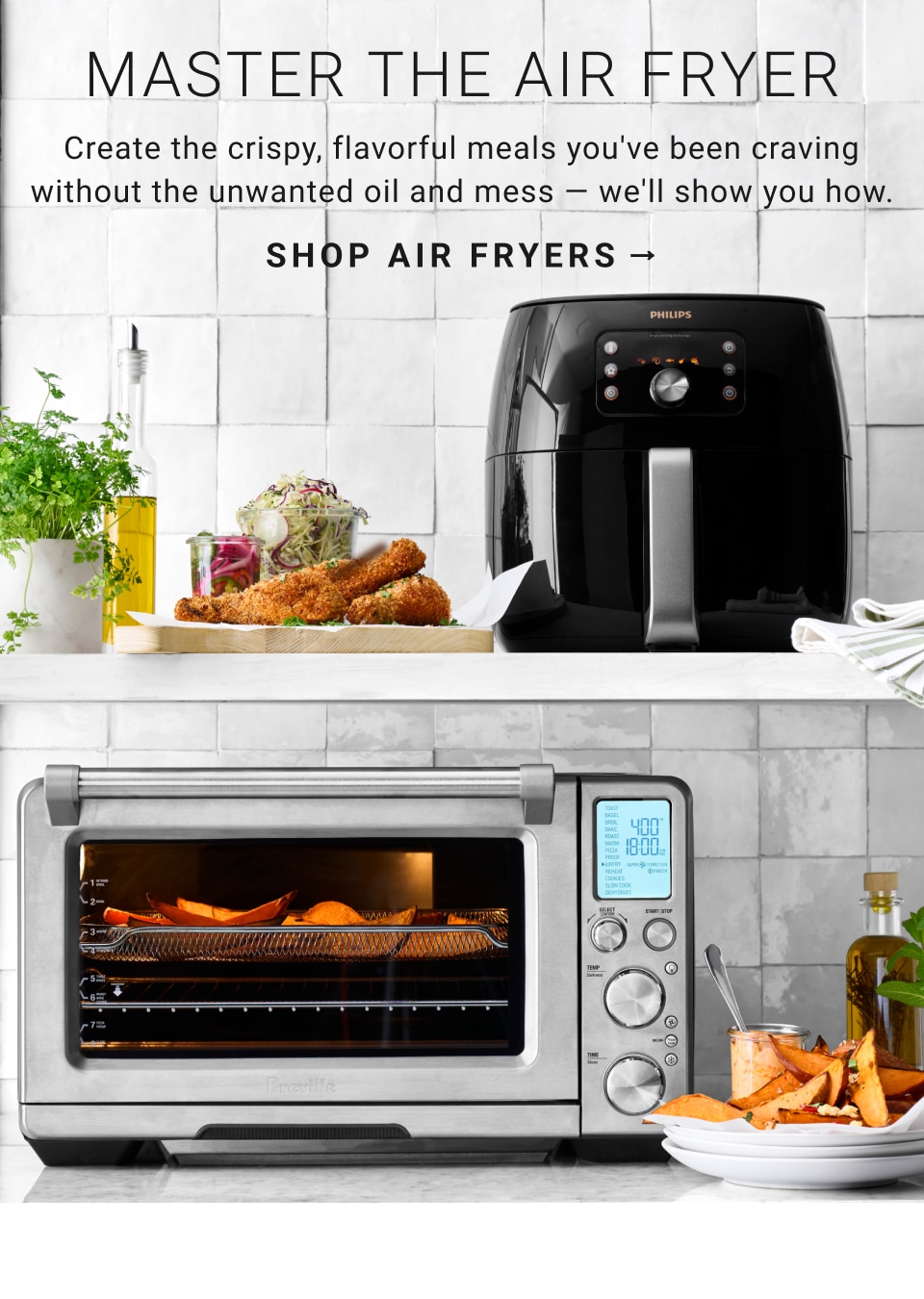 Breville Smart Oven & Air Fryer Pro, Williams Sonoma Has Everything You  Need For Your Kitchen, But You Already Knew That