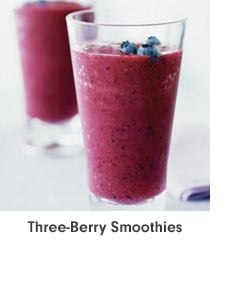 Three-Berry Smoothies