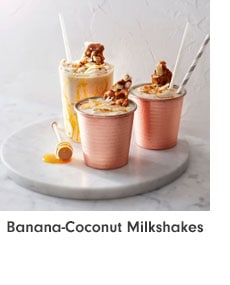 Banana-Coconut Milkshakes