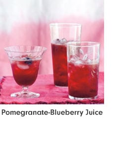 Pomegranate-Blueberry Juice