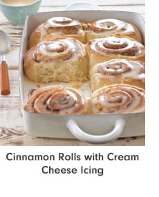 Cinnamon Rolls with Cream Cheese Icing