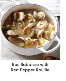 Bouillabaisse with Red Pepper Rouille