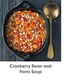 Cranberry Bean and Farro Soup