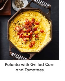 Polenta with Grilled Corn and Tomatoes