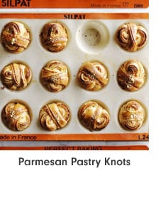 Parmesan Pastry Knots