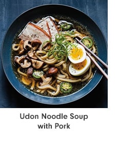 Udon Noodle Soup with Pork