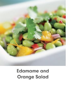 Edamame and Orange Salad