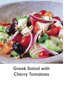 Greek Salad with Cherry Tomatoes
