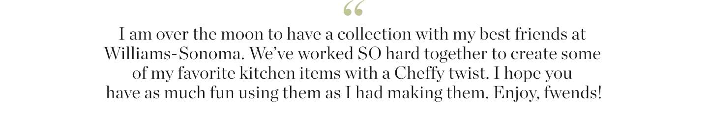 Williams Sonoma x Tiny Chef
