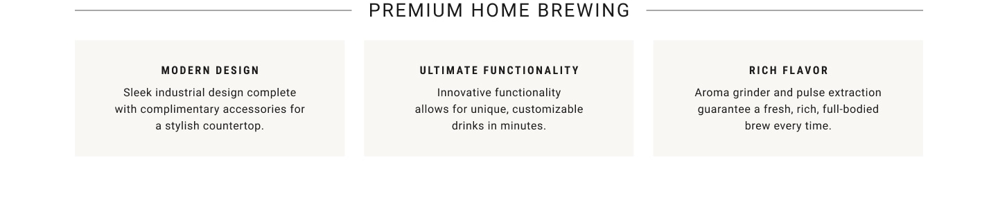 Premium Home Brewing