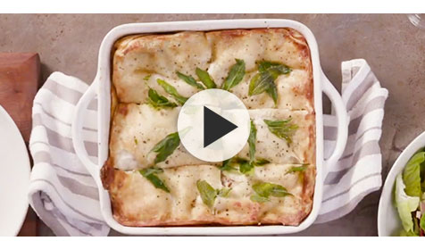Lasagna with Butternut Squash and Sage >