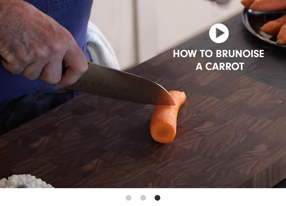 How to Brunoise a Carrot