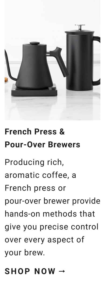 French Press & Pour-Over Brewers