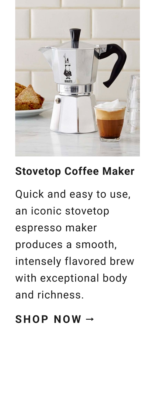 STOVETOP COFFEE MAKER