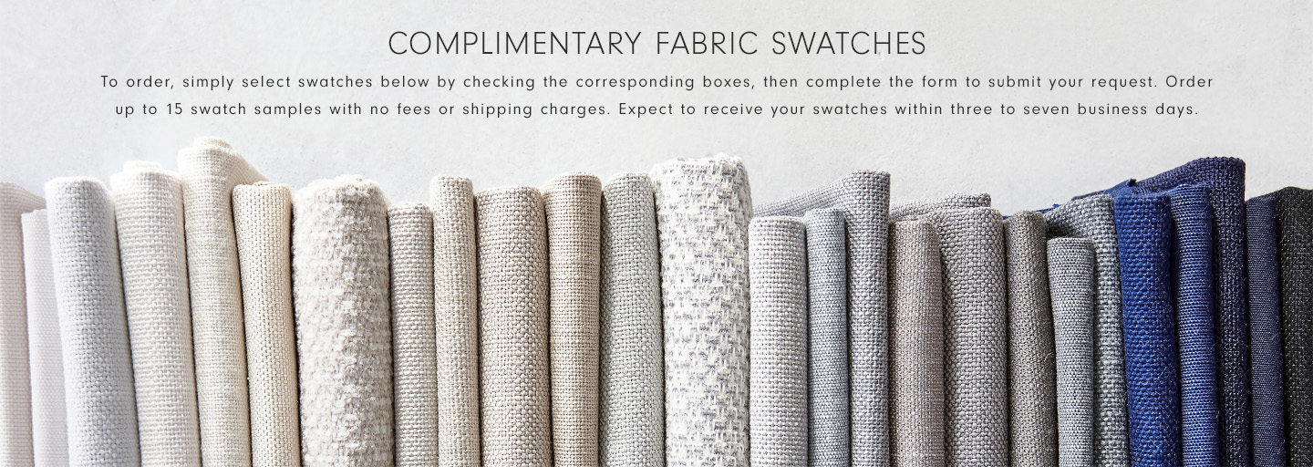 Complimentary Fabric Swatches