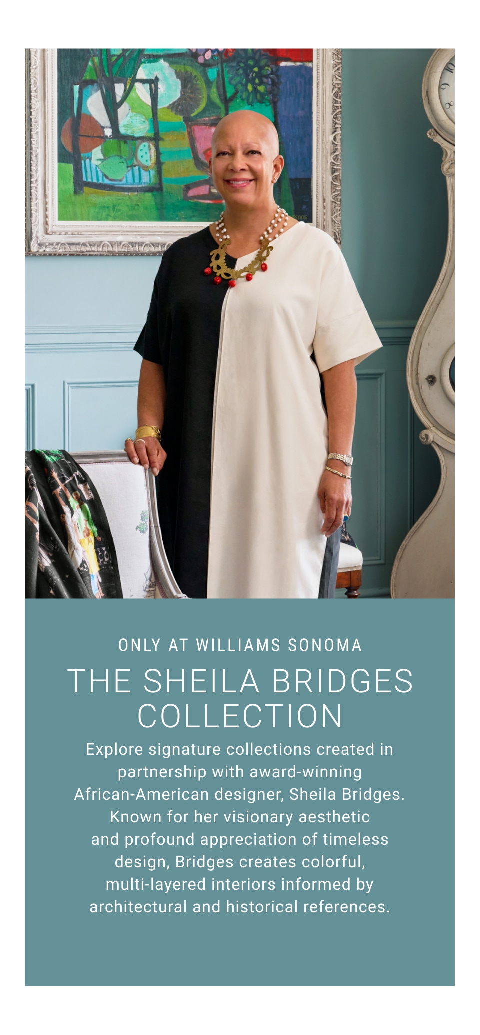 Porcelain Sheila Bridges x Williams Sonoma | Williams Sonoma