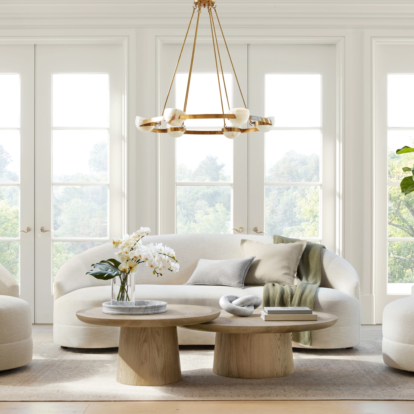 Chandelier Capri Sofa Williams Sonoma