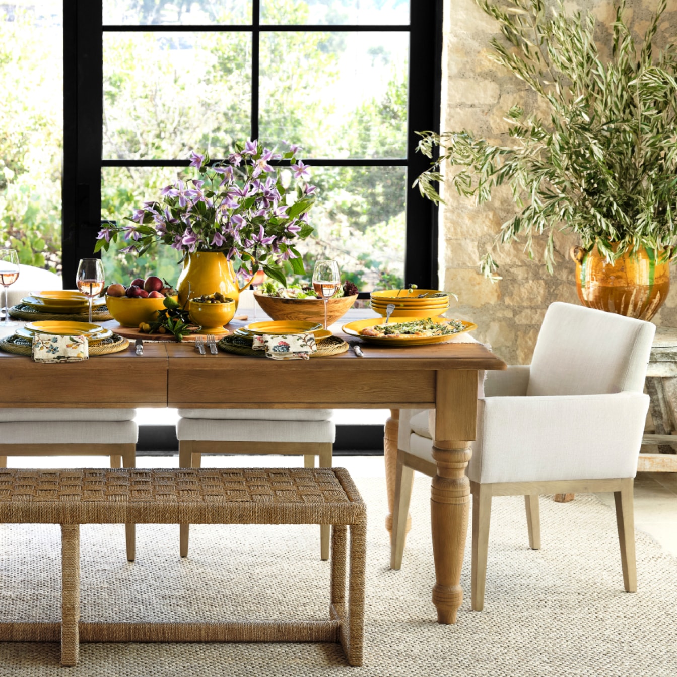 Williams sonoma harvest deals table