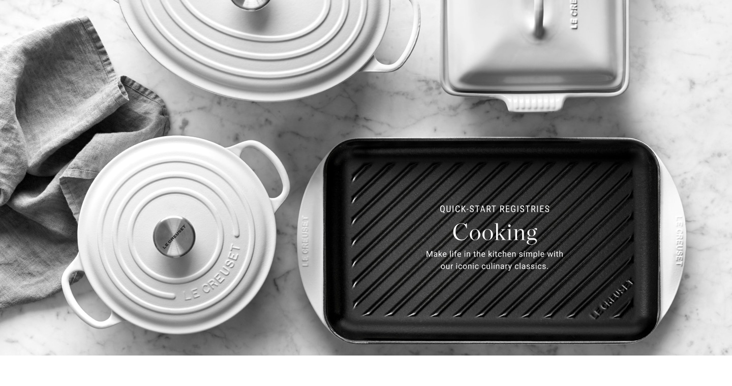 Quick-Start Registries - Cooking