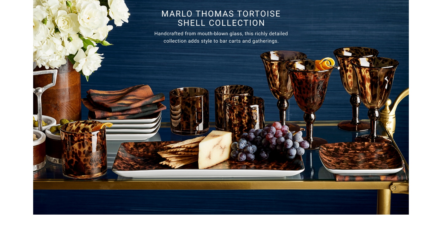 Marlo Thomas Tortoise Shell Collection
