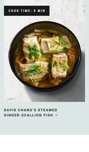 David Chang's Steamed Ginger-Scallion Fish