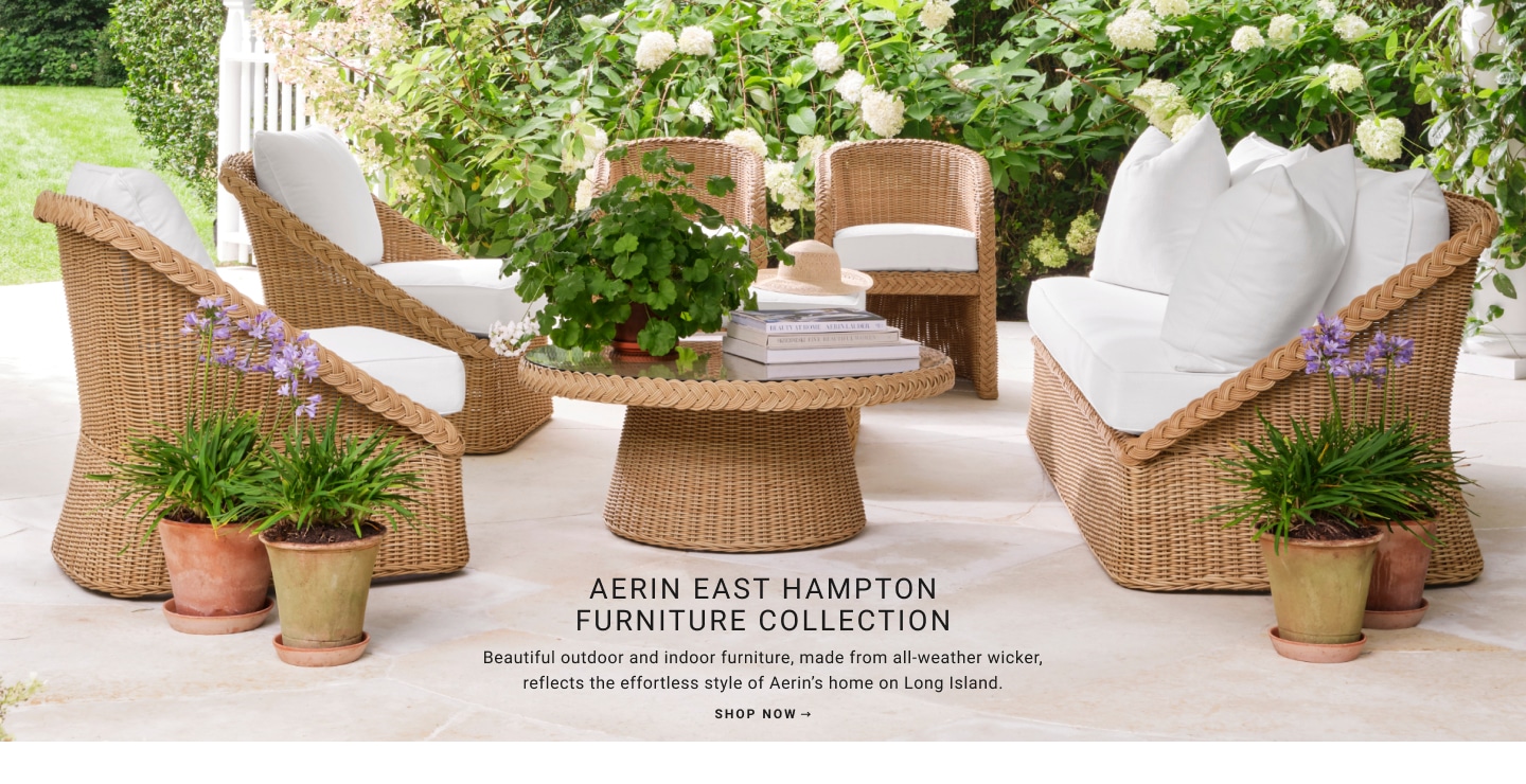 Aerin East Hampton Furniture Collection - Shop Now