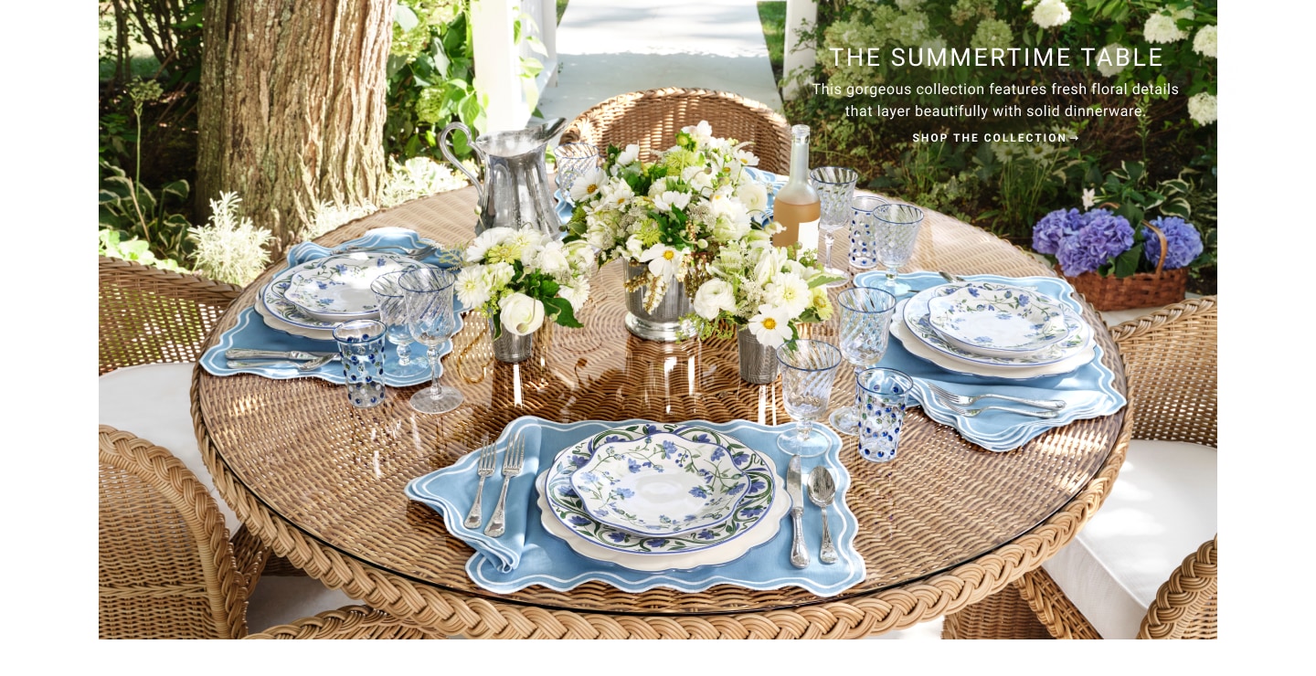 The Summer Table - Shop the Collection