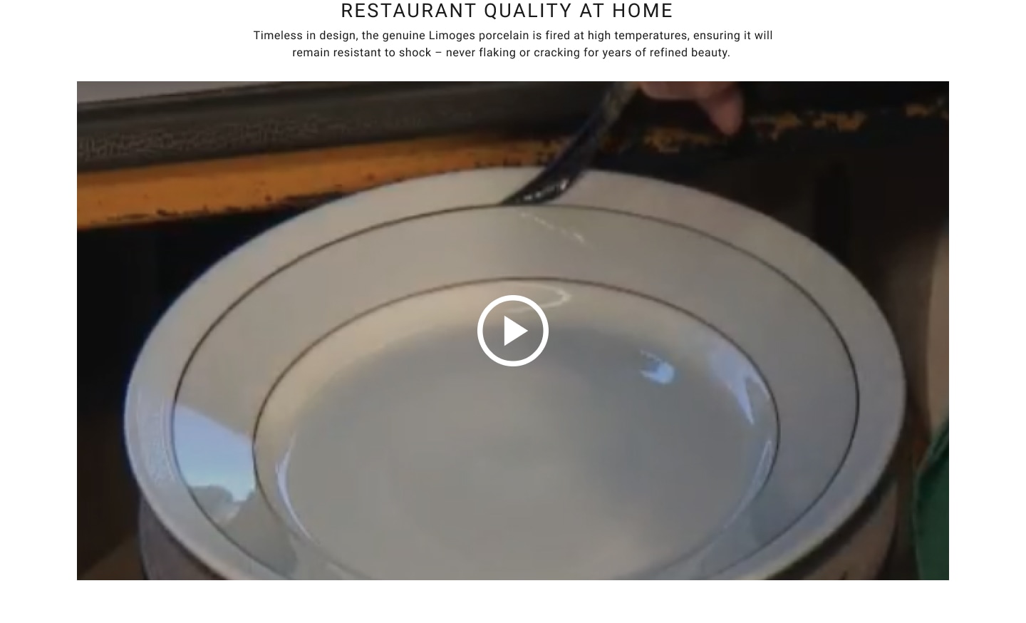 Restaurant Quality at Home