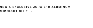 Jura Z10 Aluminum Midnight Blue Espresso Maker