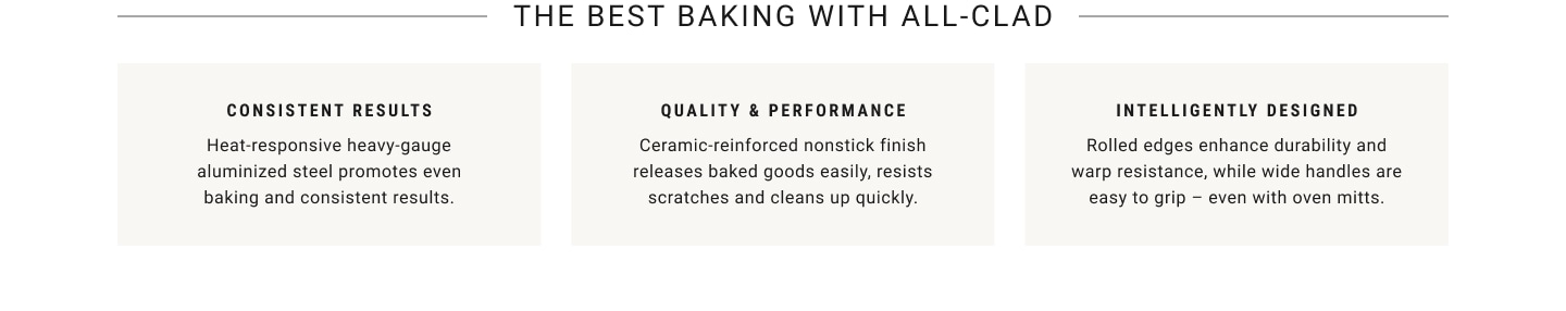 The Best Baking With All-Clad