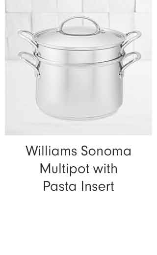 Williams Sonoma Stainless-Steel Perforated Multipot