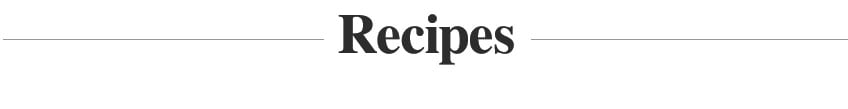 Recipes