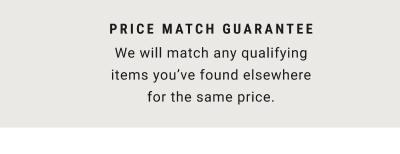 Price Match Guarantee