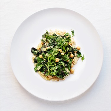 Green Curry with Chickpeas & Chard