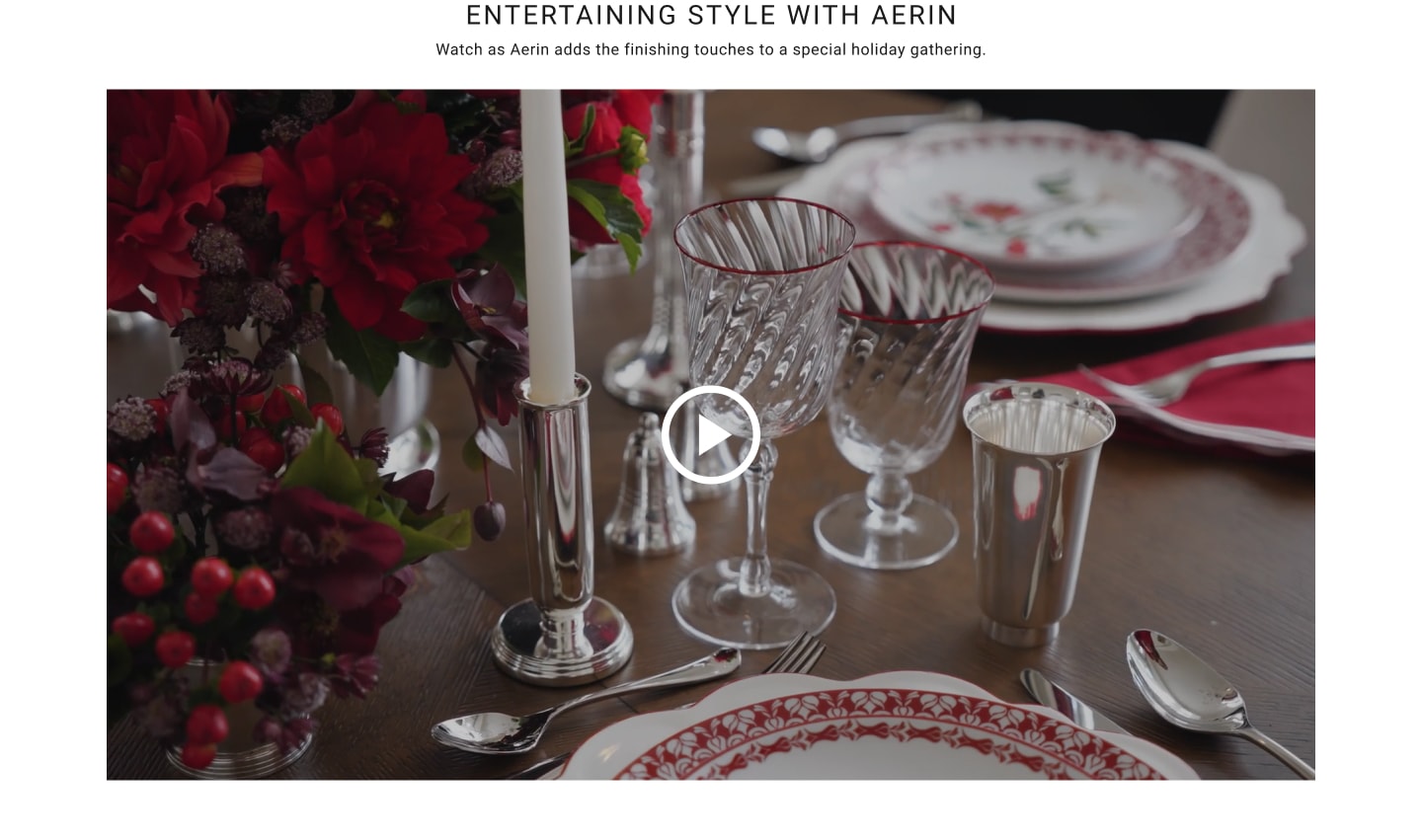 Introducing: The AERIN Collection