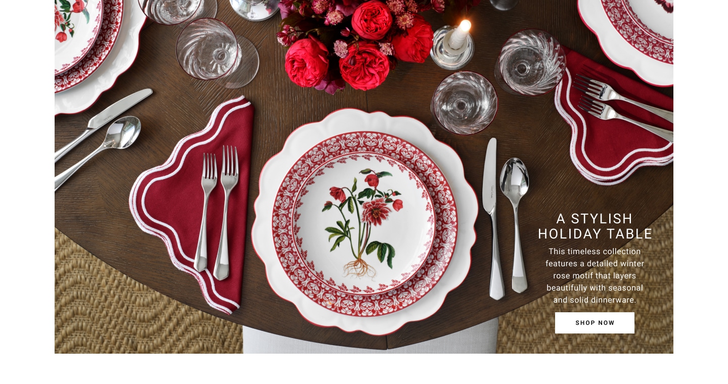 Shop A Stylish Holiday Table