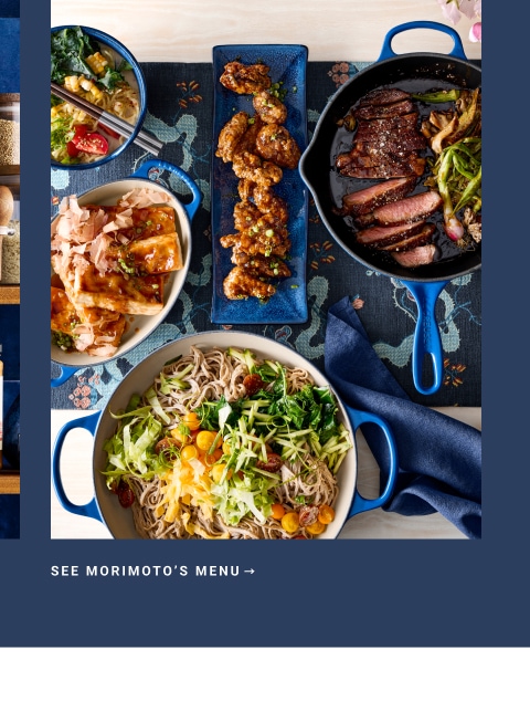 See Morimoto's Menu