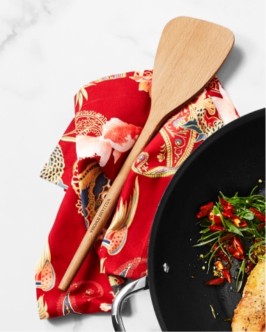 Williams Sonoma Beechwood Wok Utensils