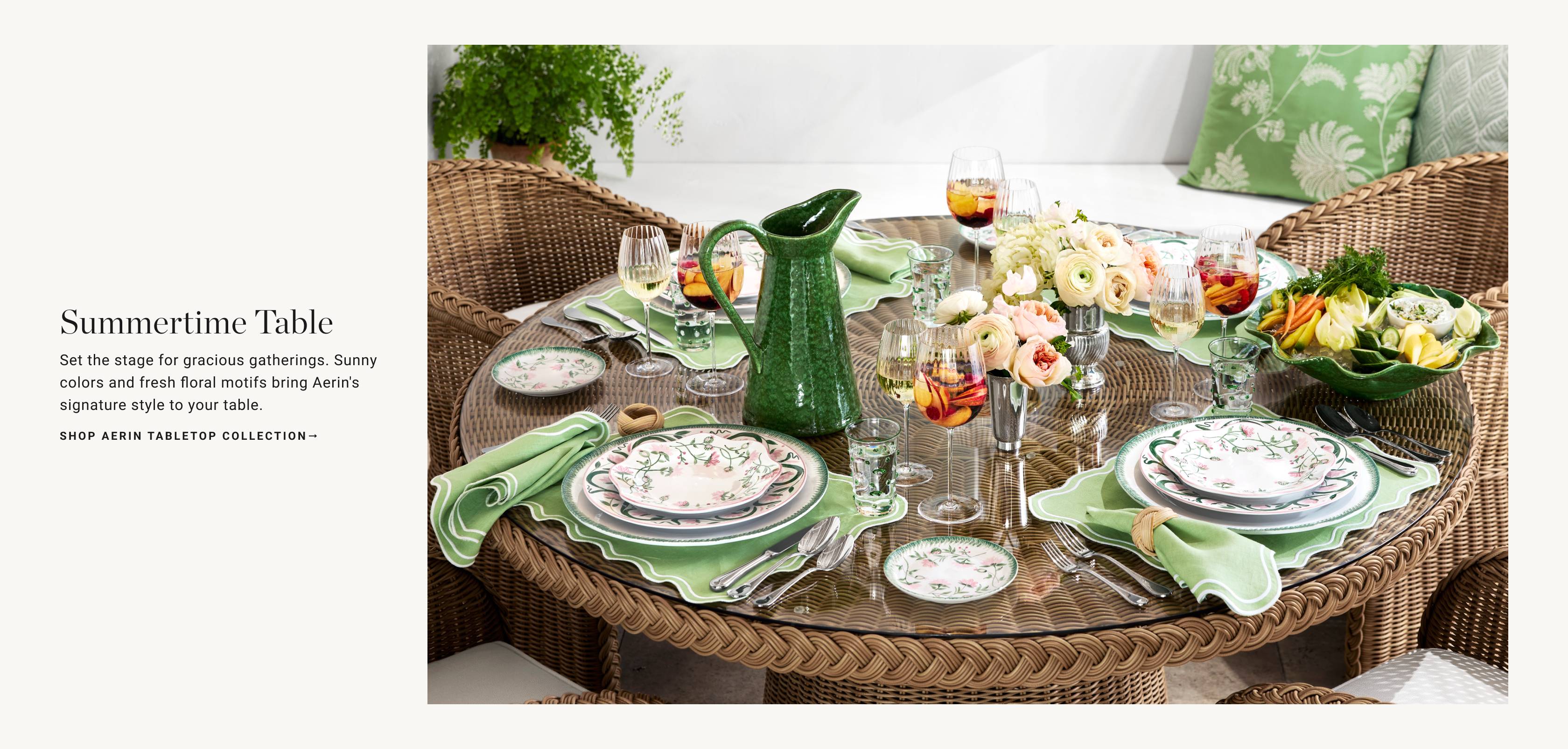 Shop Aerin Garden Bouquet Collection