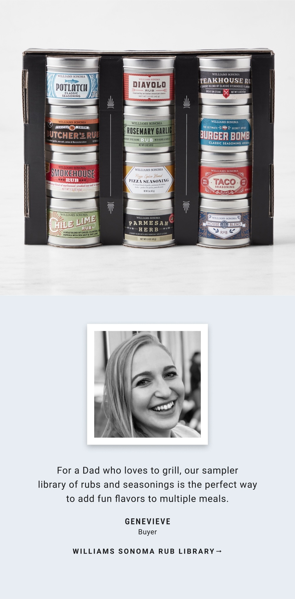 Williams Sonoma Rub Library