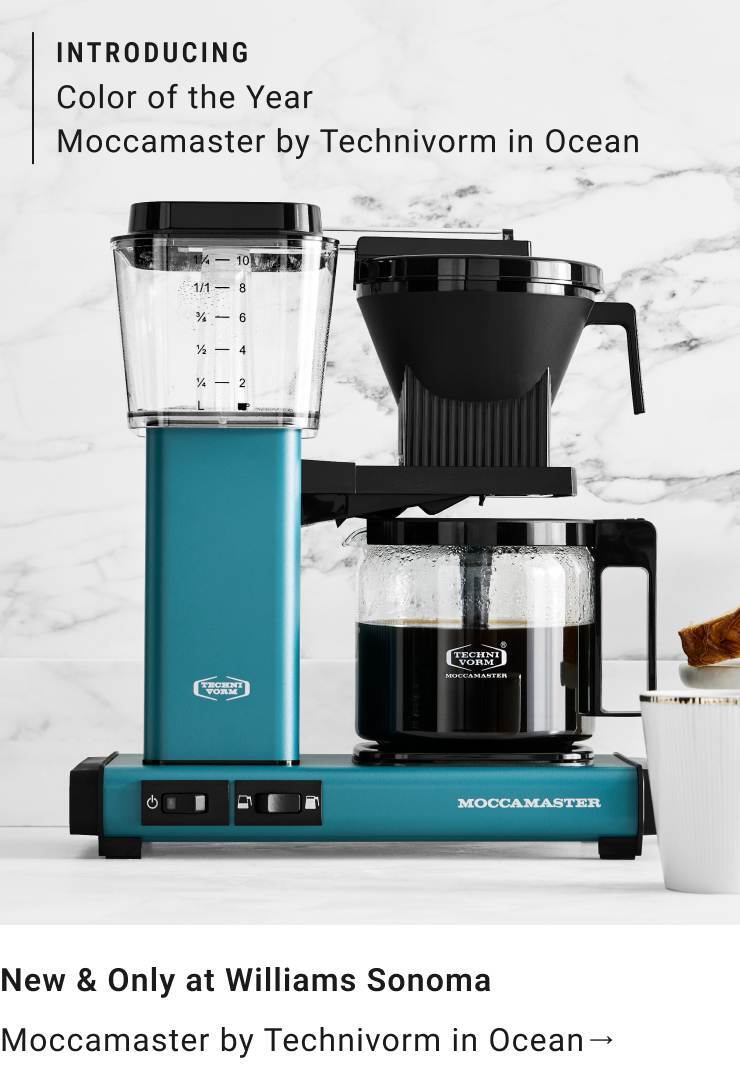 Shop Moccamaster Technivorm in Color of the Year, Ocean